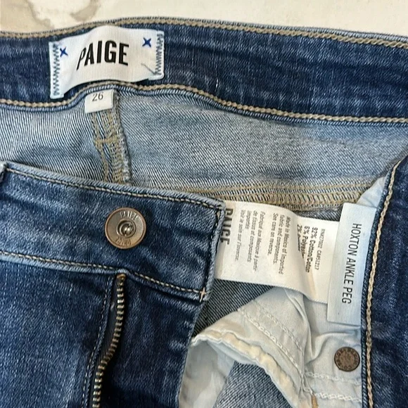 Paige Hoxton Ankle Peg Jeans in Hannie - Picture 8 of 9